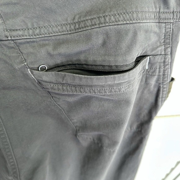 The North Face Gray Dome Rock Climbing Pants Bouldering Outdoor Size 10 Short - Picture 9 of 16